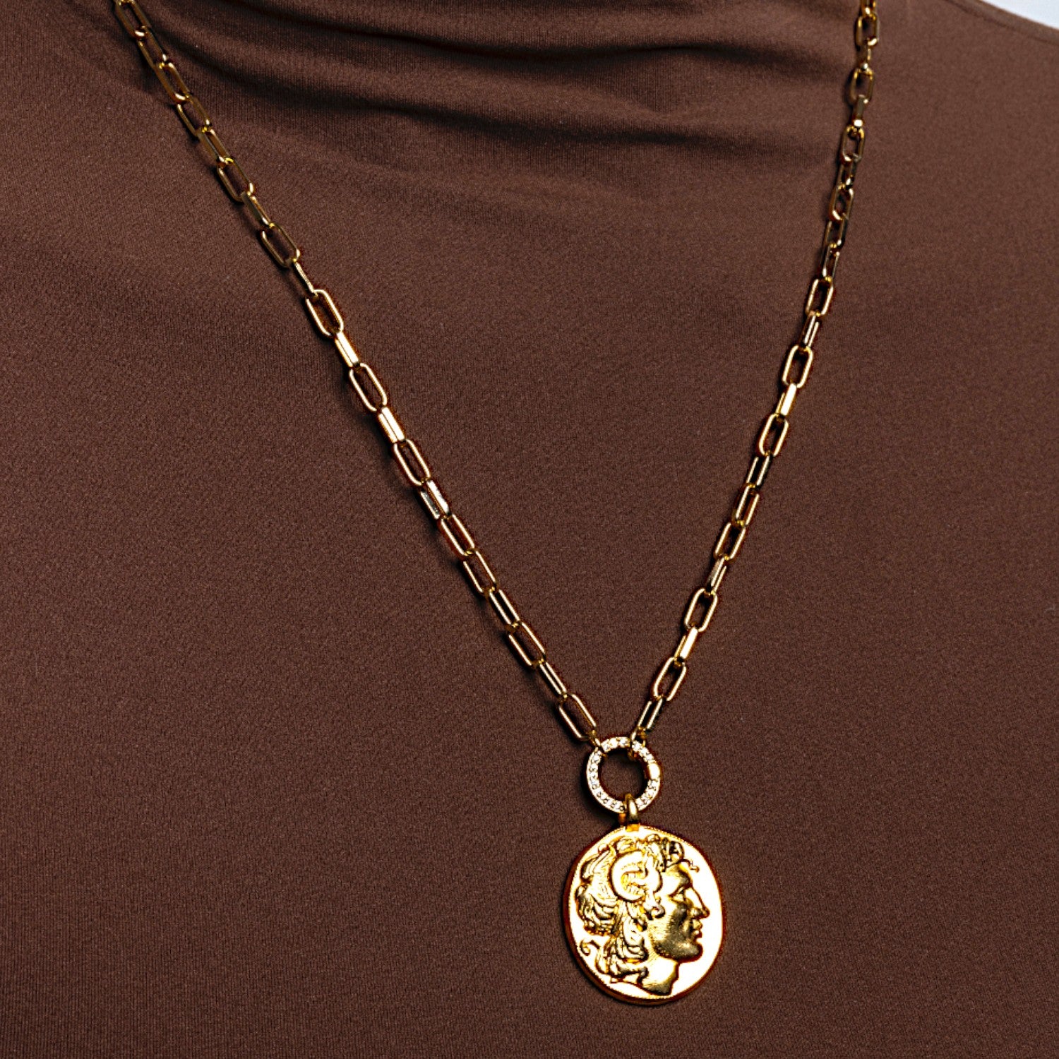 Charm Keeper Pave Chain