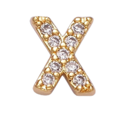X Pavé Letter
